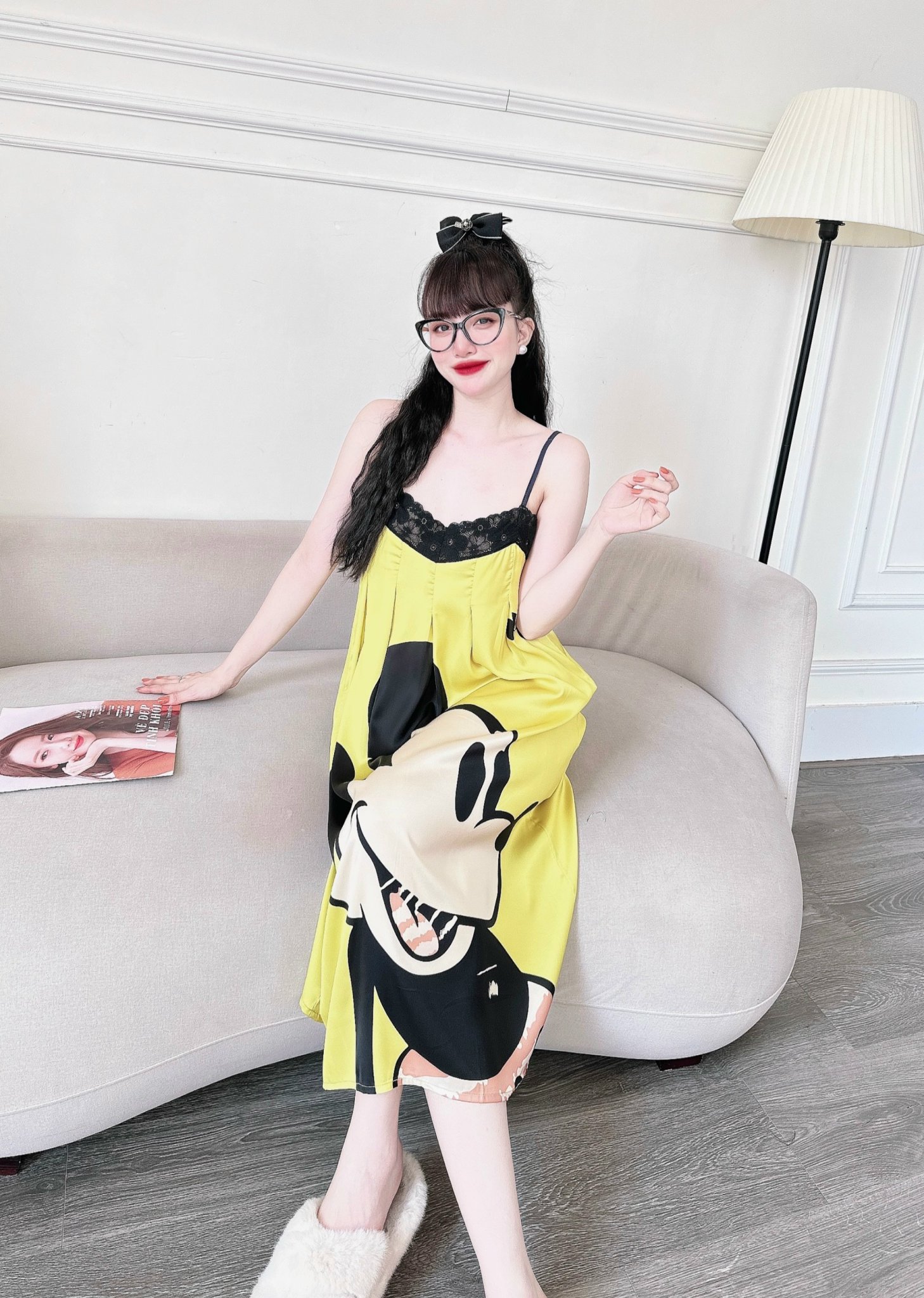 ĐẦM LỤA XẾP LY THIẾT KẾ CAO CẤP