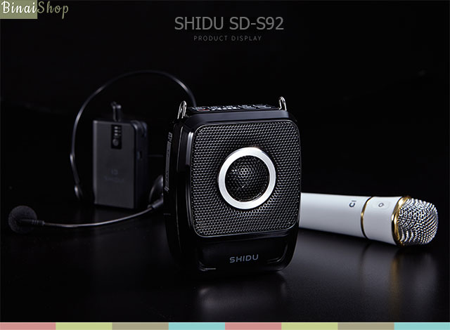 Máy trợ giảng không dây Shidu SD-S92 loại 2 micro