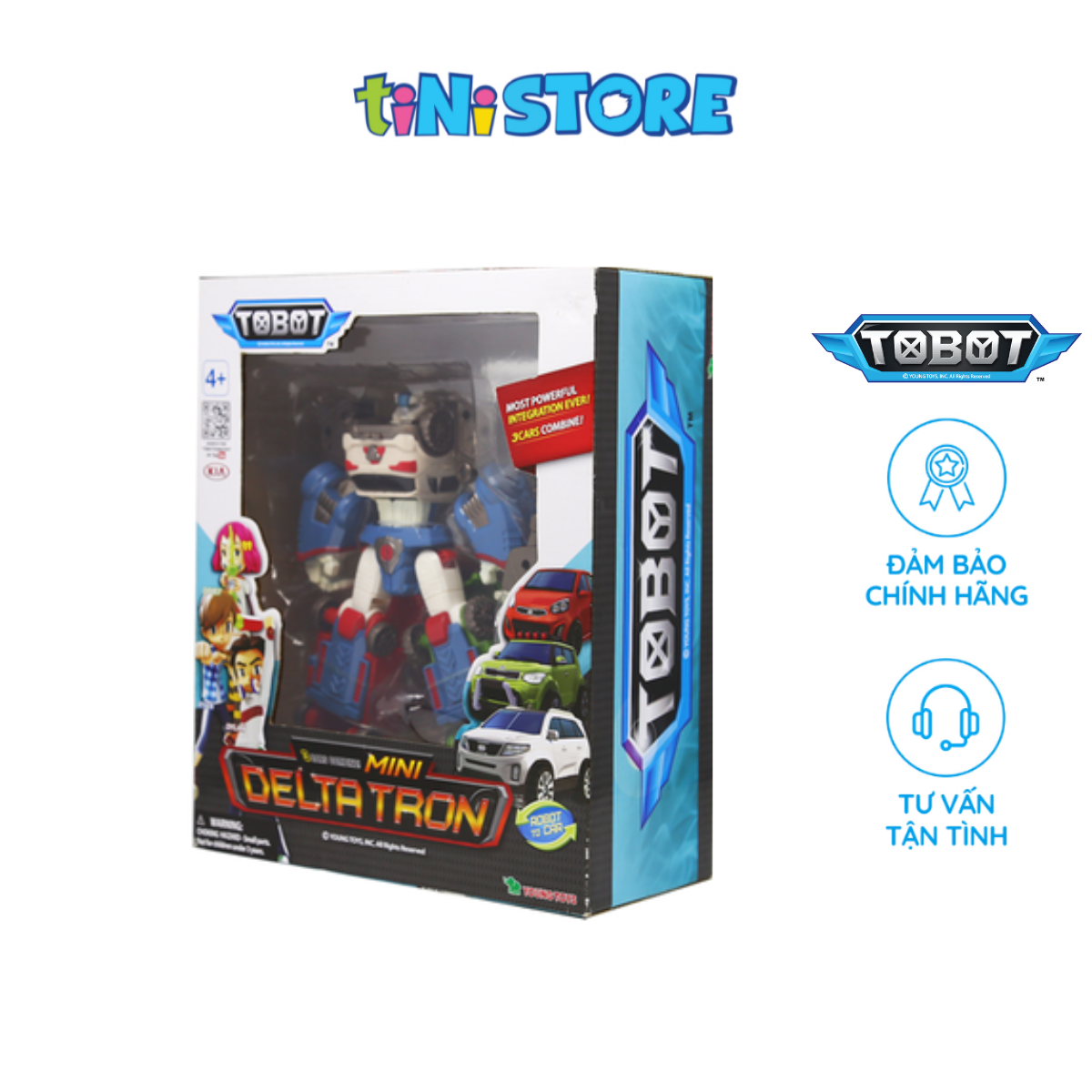 Đồ chơi TOBOT MINI DELTATRON 301058