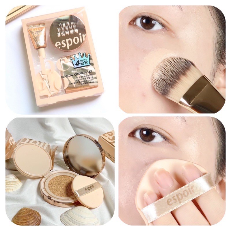 [HCM]Set Phấn Nước Espoir Pro Tailor Be Glow Cushion