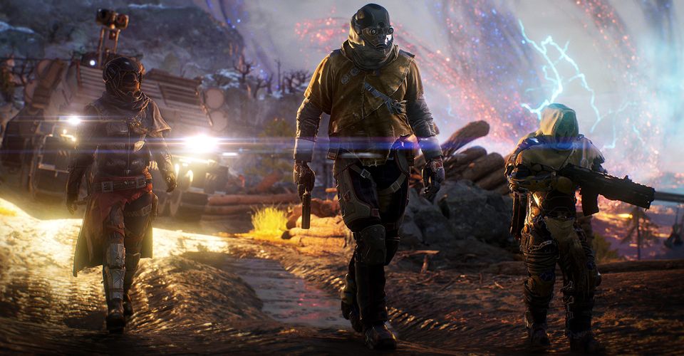 Đĩa Game Outriders Day One Edition Ps5
