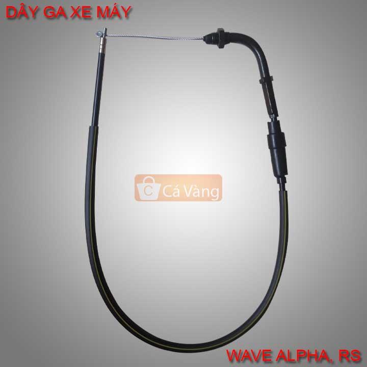 Dây Ga gắn xe máy WAVE ALPHA, RS