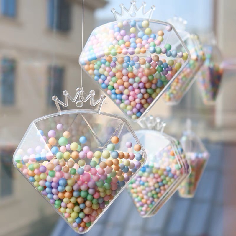 Hạt Xốp Mini Pastel / Hạt PomPom Nhiều Màu Sắc Trang Trí