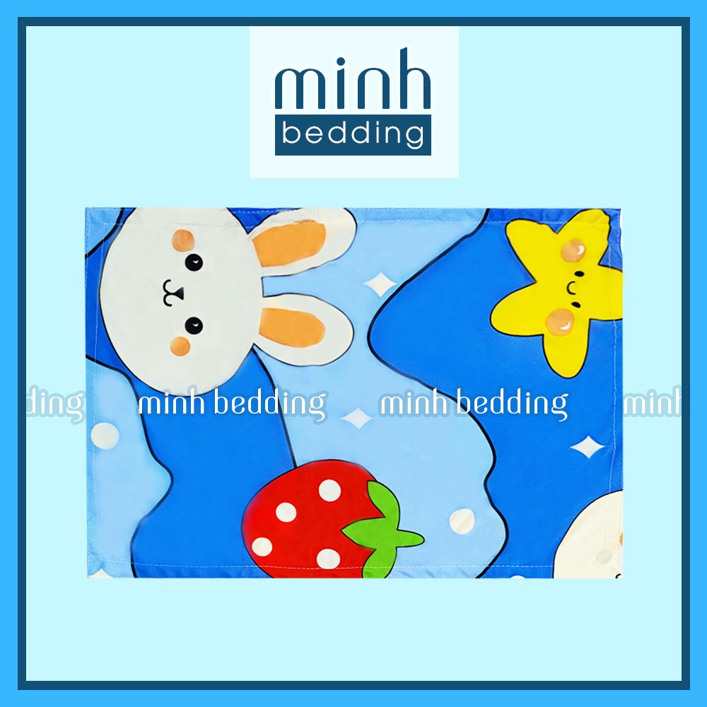 Áo gối thun lạnh 30x50cm không khoá kéo Minh Bedding siêu mềm mát