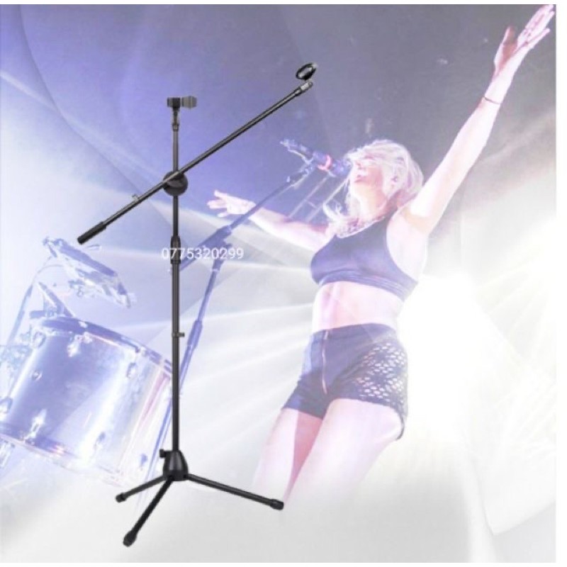 [FREESHIP MAX + MÃ GIẢM GIÁ] - chân đế đứng kẹp micro bom mic stnd đế micro sân khấu