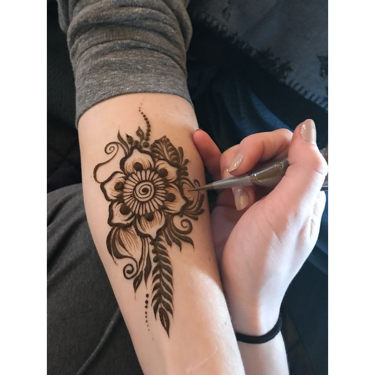 MỰC XĂM HENNA GOLECHA ĐEN