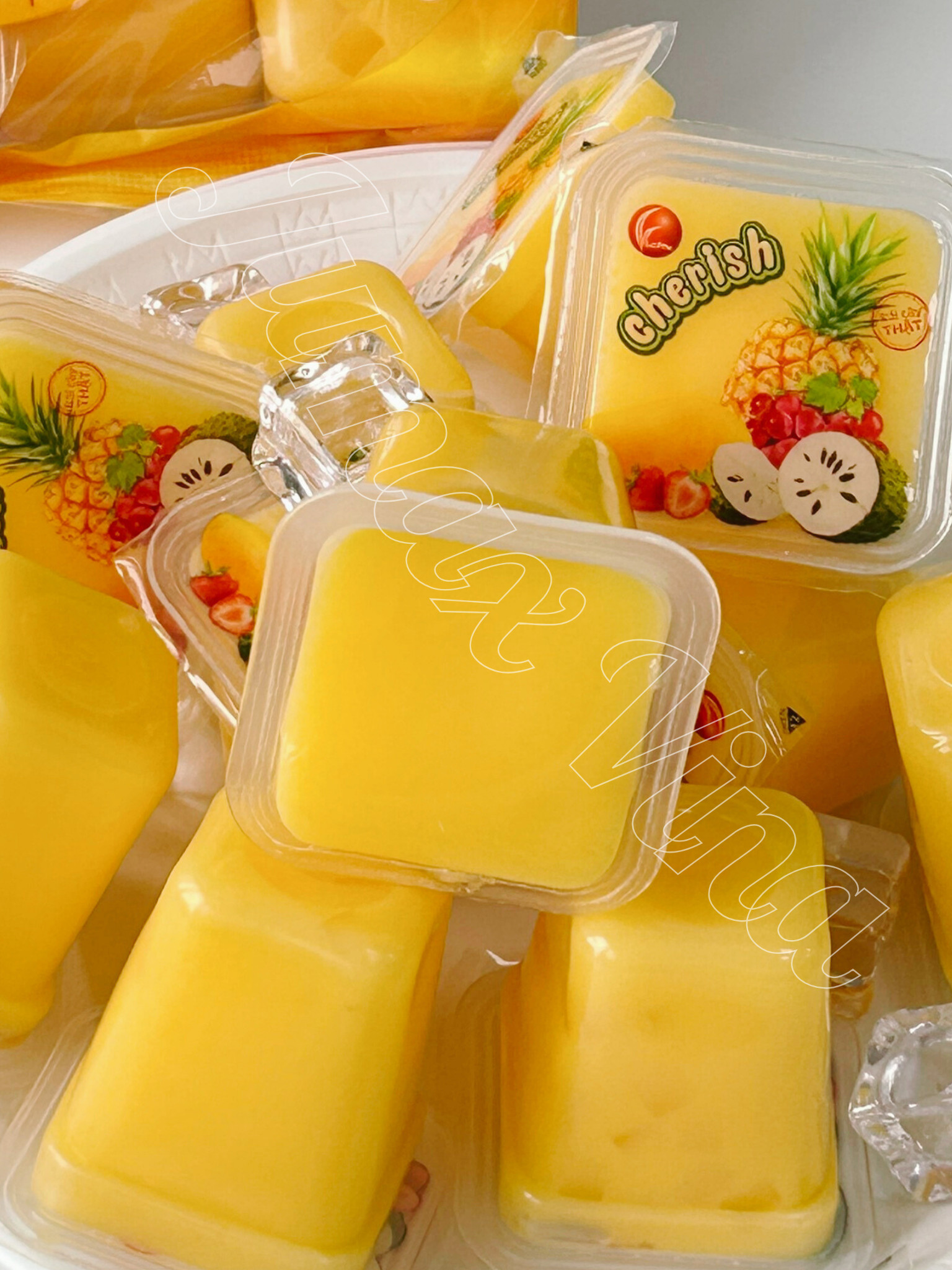 (Expiration Date 7/2026) Cherish Lai Phu Rich Fragrant Jelly Pudding 405g 405g