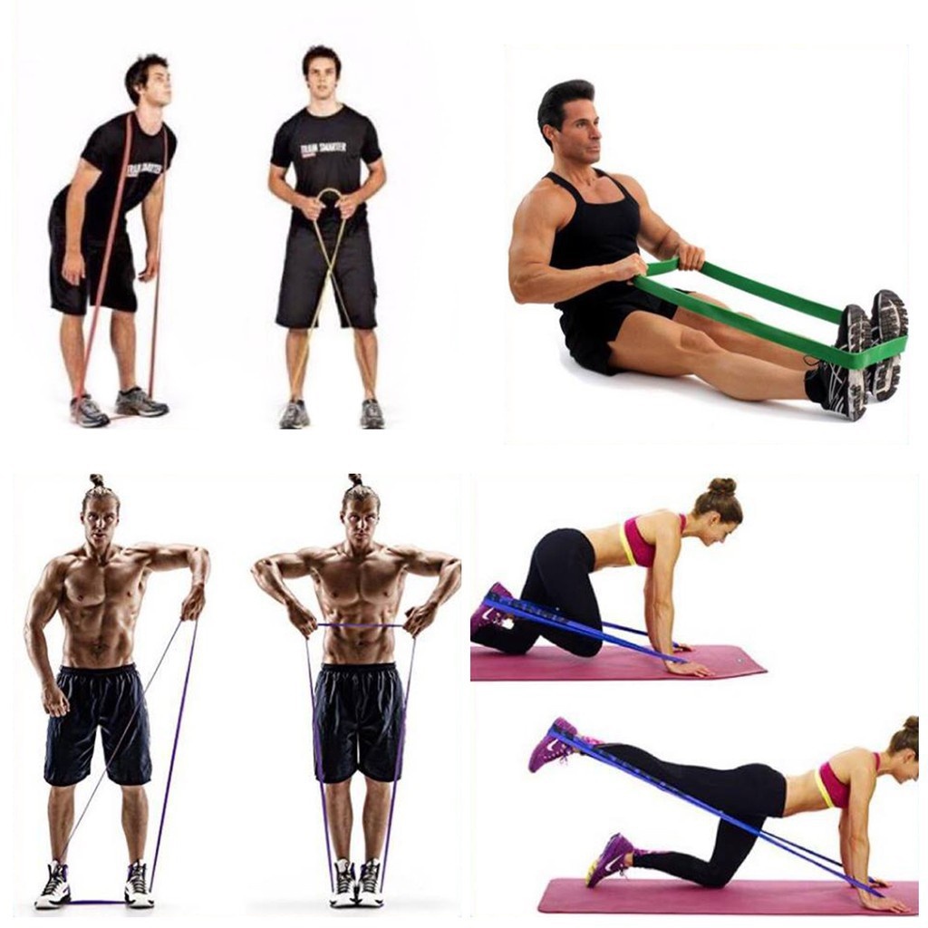 【HOT SALE】 Dây kháng lực tập gym power band