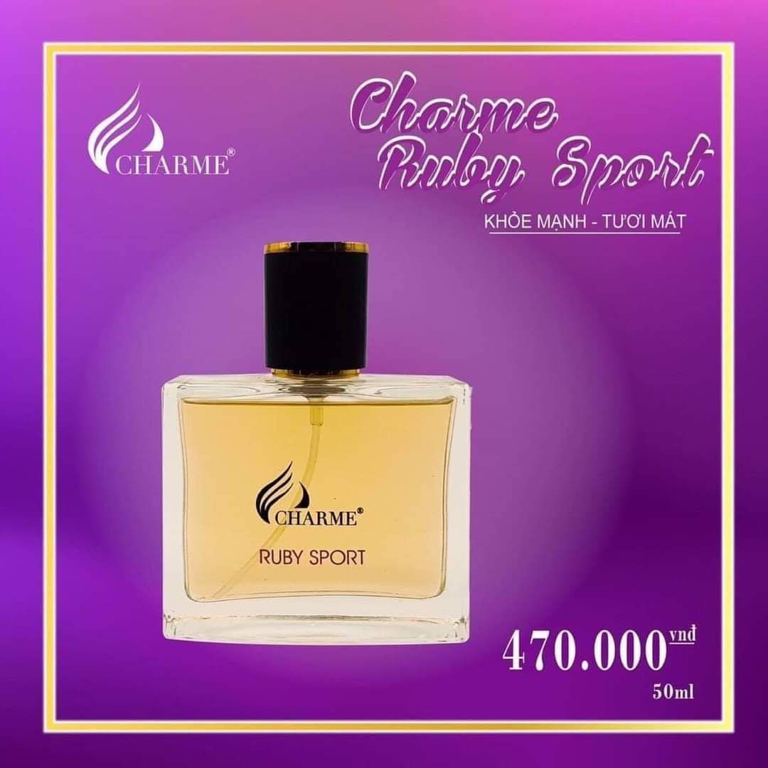 Nước hoa Charmee Ruby Sport 50ml chính hãng 100℅