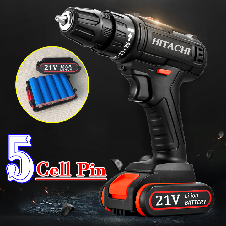 Khoan pin Hitachi 21V cao cấp