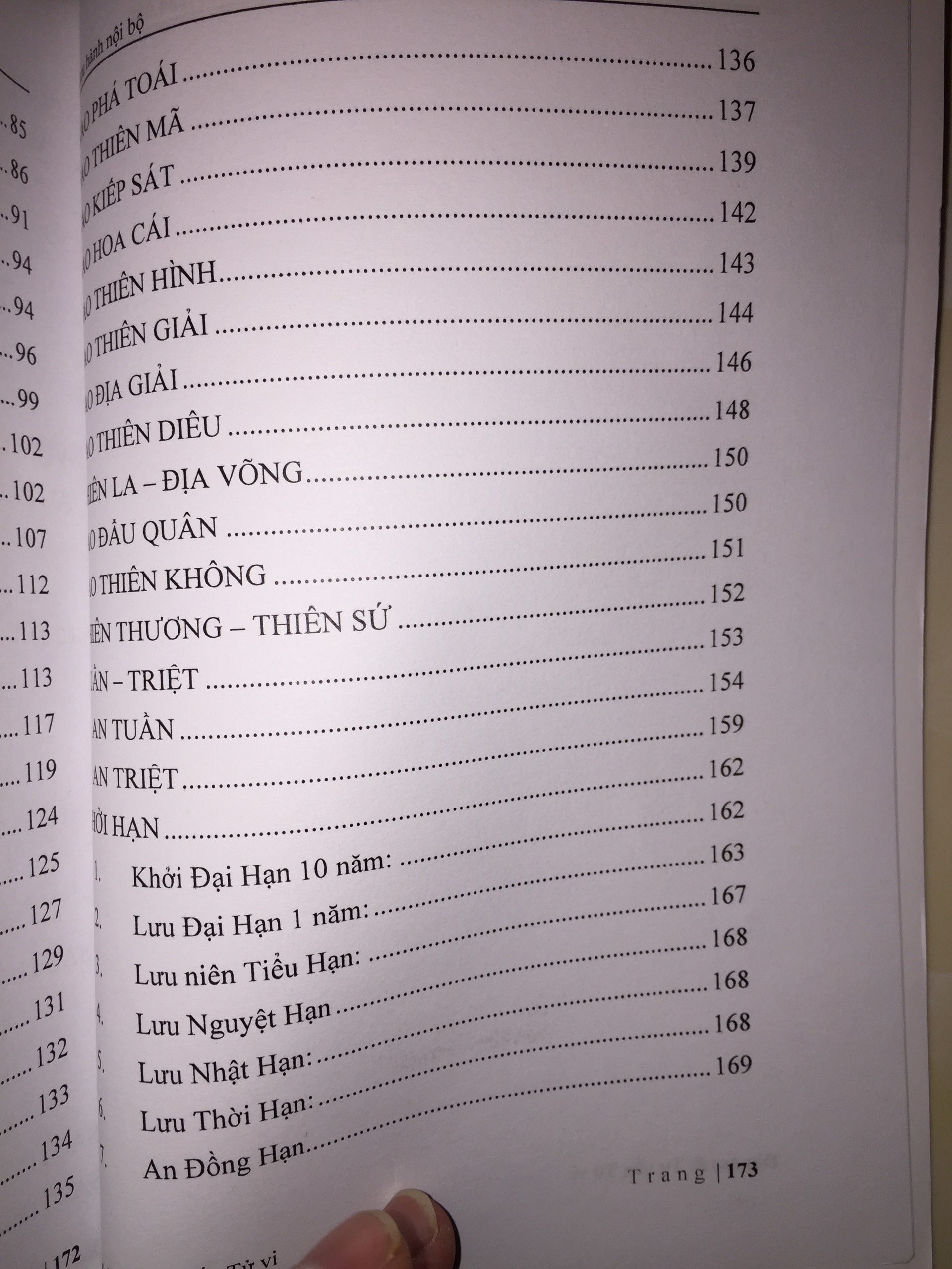Sách An Sao Tử Vi