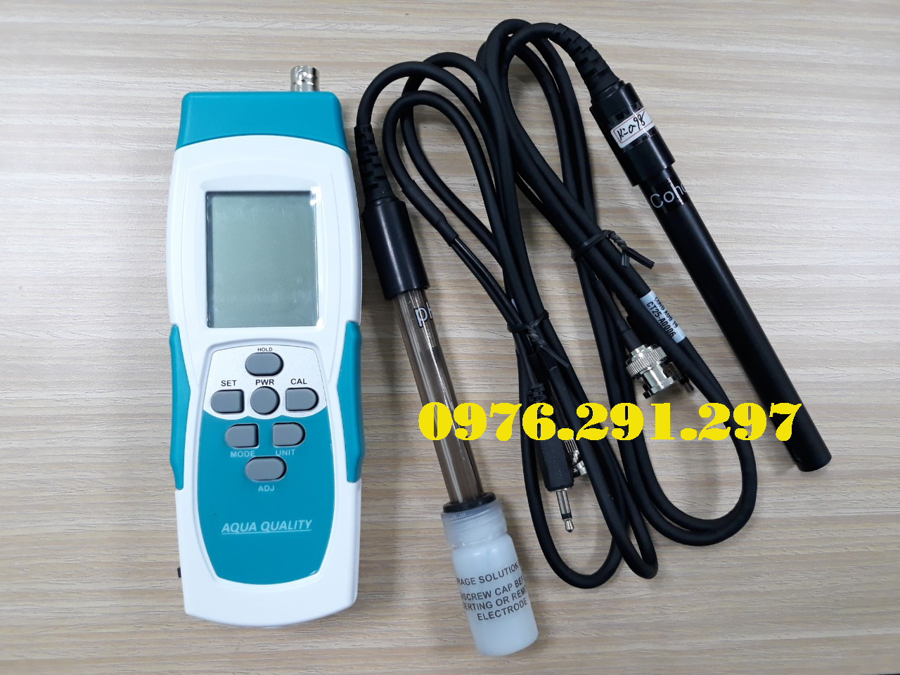 [HCM] Máy đo PH/ Độ mặn/ Nhiệt độ MIC 987A2PC -Taiwan