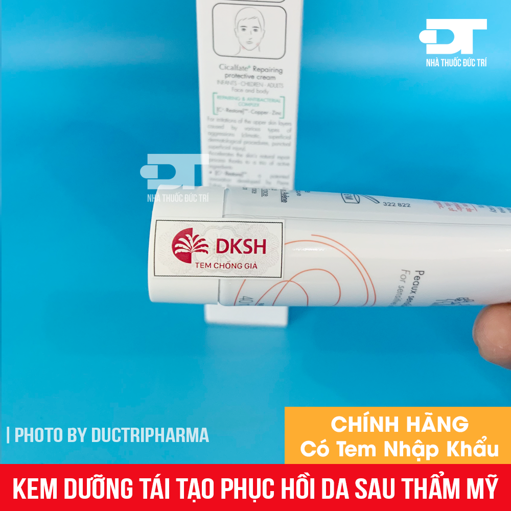 AVENE CICALFATE + CREAM - KEM PHỤC HỒI DA - LIỀN SẸO - GIẢM THÂM