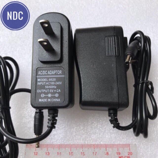 Bộ nguồn 5V-2A, 5V2A Chân kim 3.5 x 1.35 , cho camera Yoosee, camera IP, Tivi box, android box - chân kim cực chất