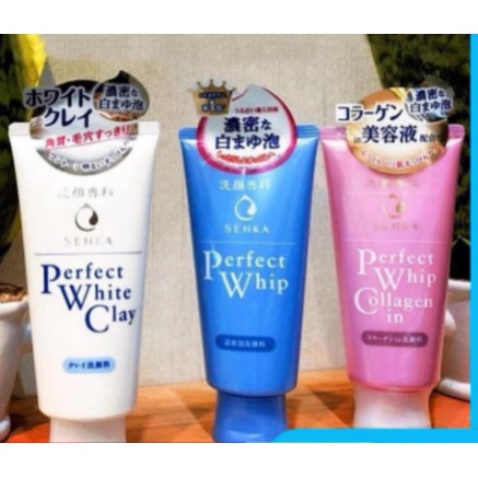 Sữa Rửa Mặt Senka Perfect Whip 120g - Nhật Bản