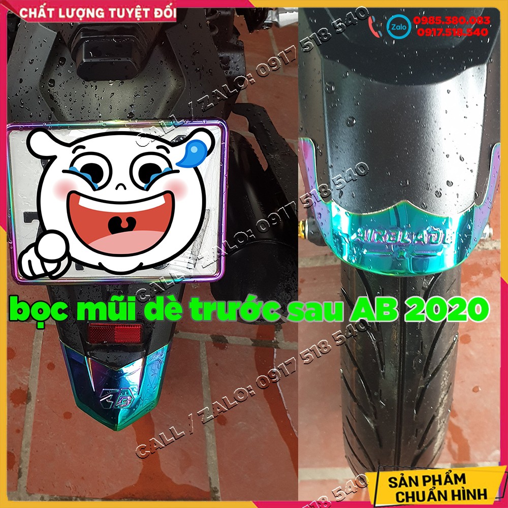 Bọc mũi dè trước sau xi titan ab 2020