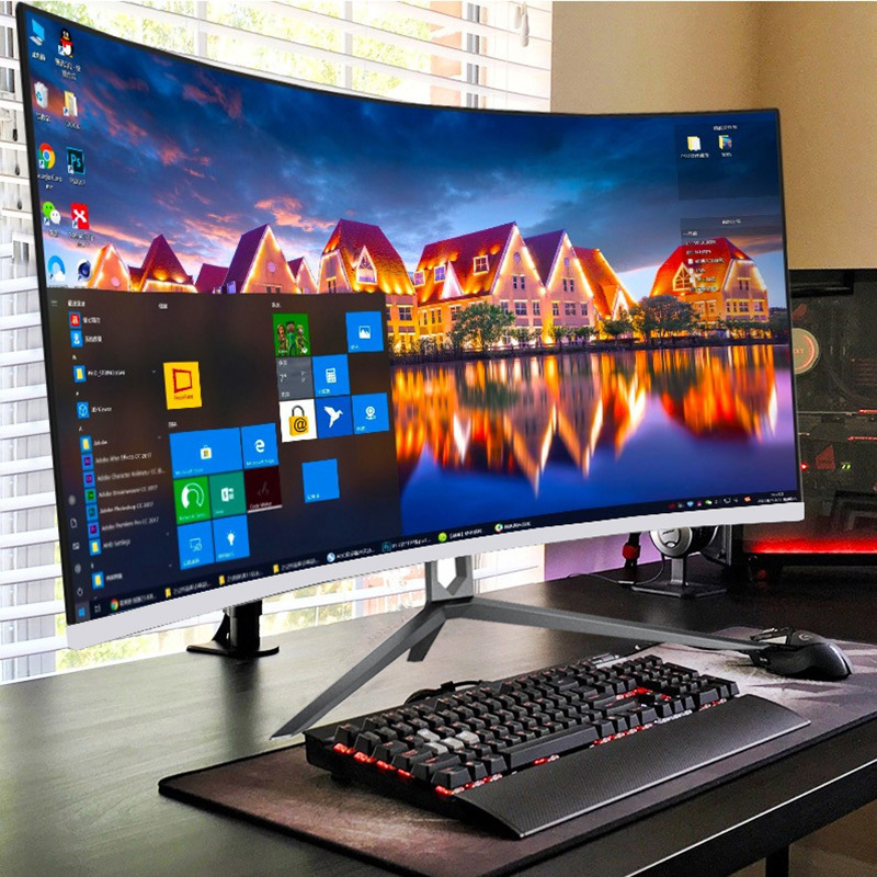 Màn hình chơi game 24 inch 75HZ độ phân giải cực cao Màn hình LCD 144hz Bề mặt 1K Màn hình ips32 inch Máy tính 27 inch