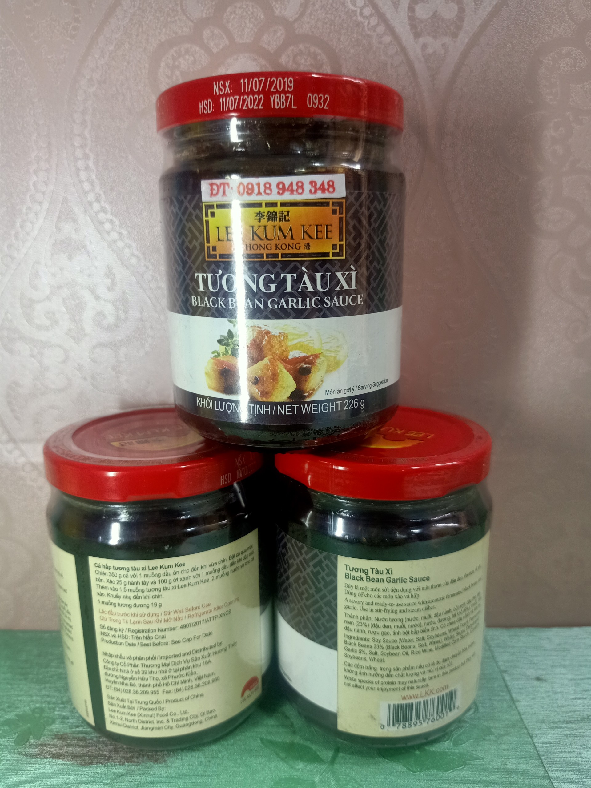 Tương Tàu Xì Lee kum kee 226g