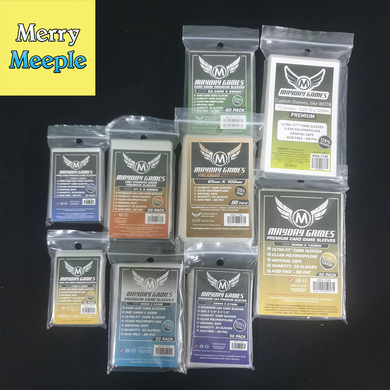 [US] Bọc bài Sleeve Mayday cao cấp - Sleeve Mayday Premium