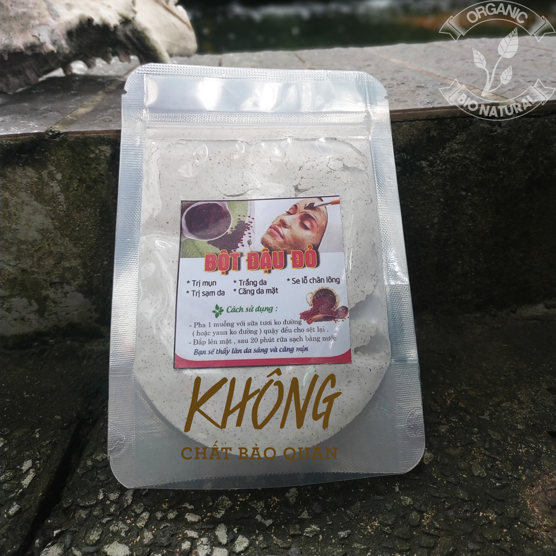 [HCM][BIONATURALVN] Bột đắp mặt nạ Đậu Đỏ HANDMADE
