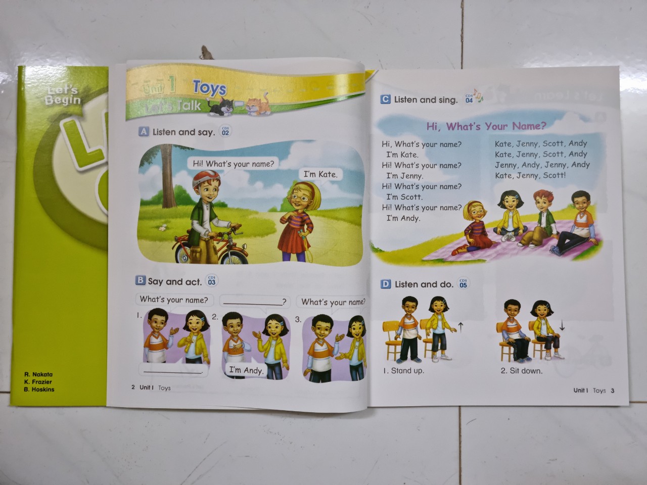 Bộ Let's go Begin bản 4th cho bé ( bộ 2 cuốn SB + WB)