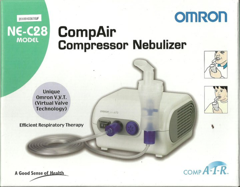 Máy xông mũi họng Omron NE-C28 (Trắng)