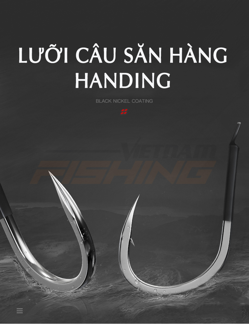 [Chính hãng] [Ảnh thật] Lưỡi săn hàng Handing, chuyên dùng câu cá lớn.