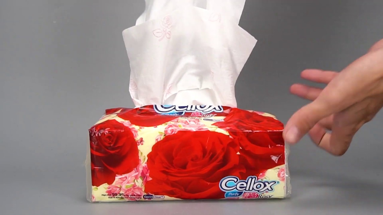 Khăn Giấy Cellox Rosy Softpack Gói 180 Tờ 2 Lớp