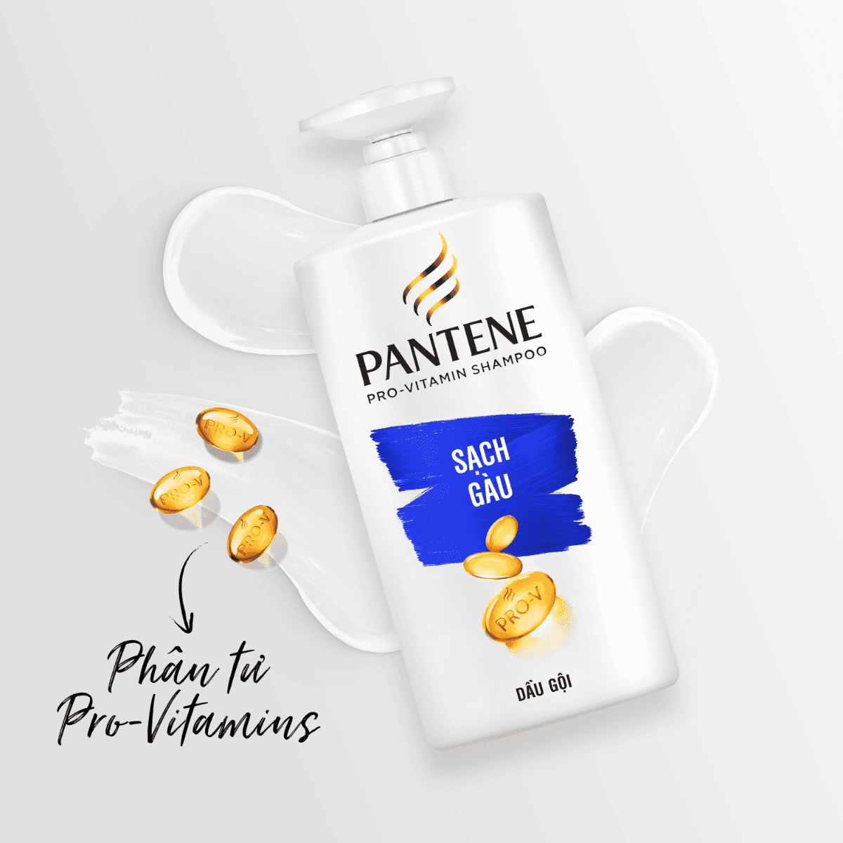 Dầu Gội Hỗ Trợ Giảm Gàu, Sạch Sâu Cho Da Đầu Pantene Anti Dandruff 650Ml
