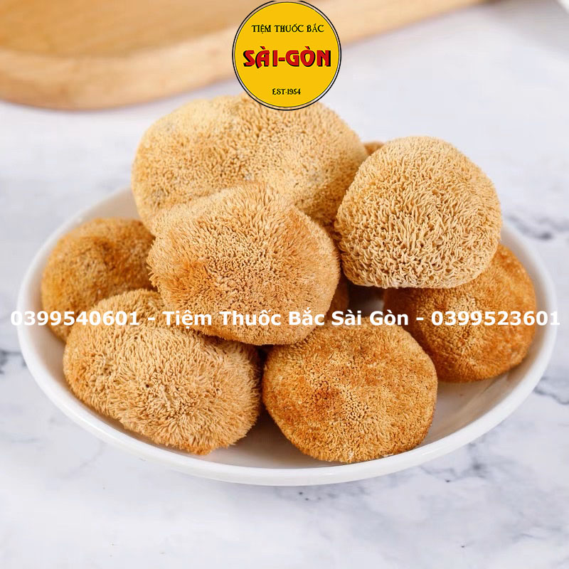 Nấm hầu thủ - nấm đầu khỉ sấy khô 100gram