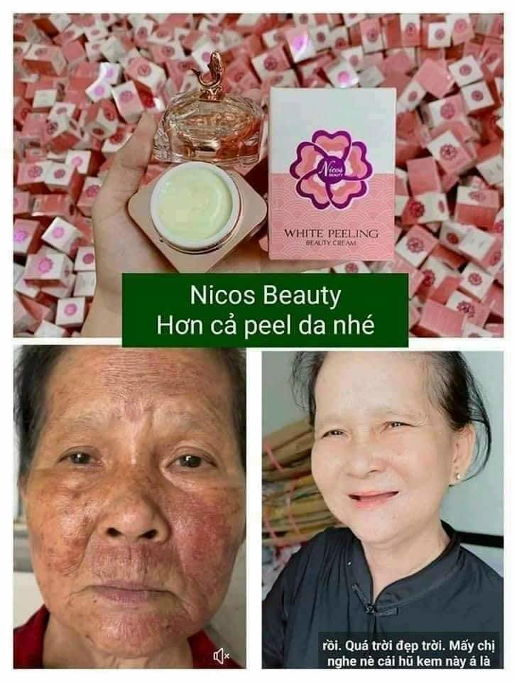Kem Tái Tạo Da Peeling Nicos