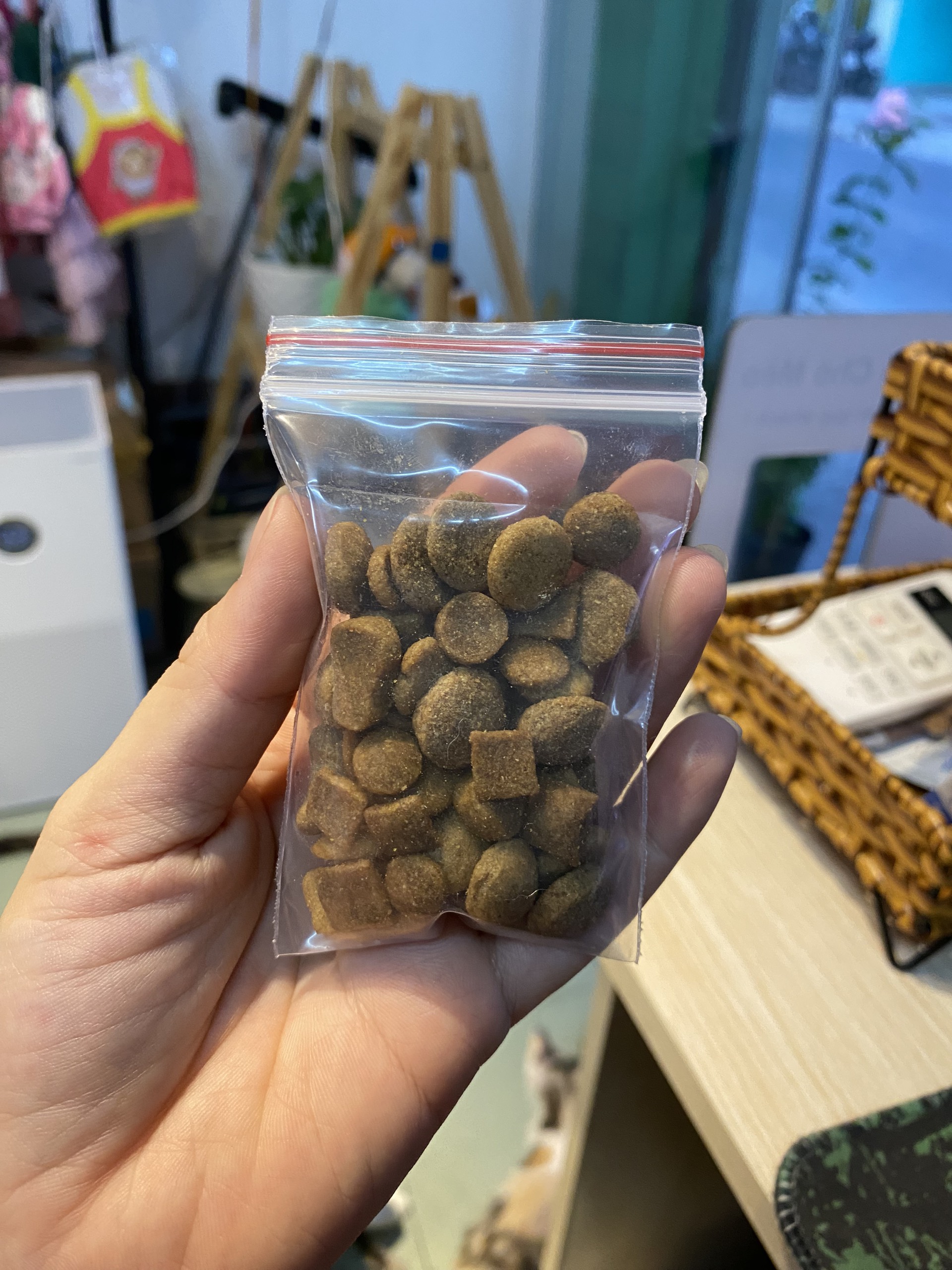 Túi chiết thức ăn hạt cho chó mèo - mix nhiều vị