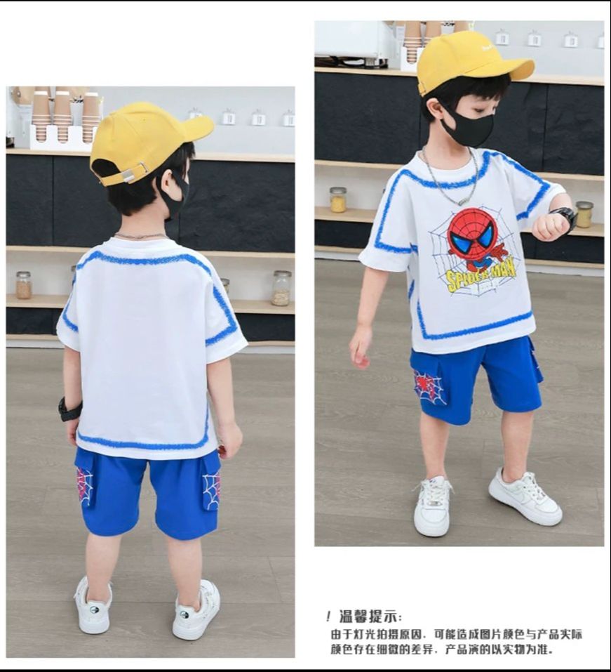 [SIZE NHÍ+ĐẠI+CỒ] SÉT BỘ THUN MẶC NHÀ BÉ TRAI SIÊU NHÂN
