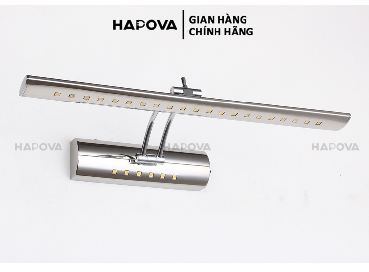 Đèn soi tranh đèn chiếu tranh inox HAPOVA TUVIA 7048