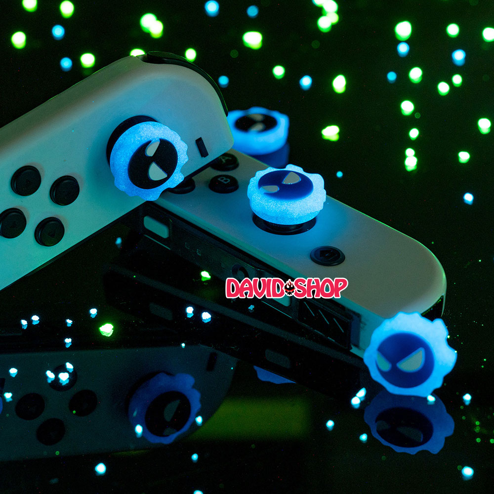 Núm bọc analog Gengar (Pokémon) Dạ Quang cho Joy-Con - Nintendo Switch OLED, V1, V2, Lite