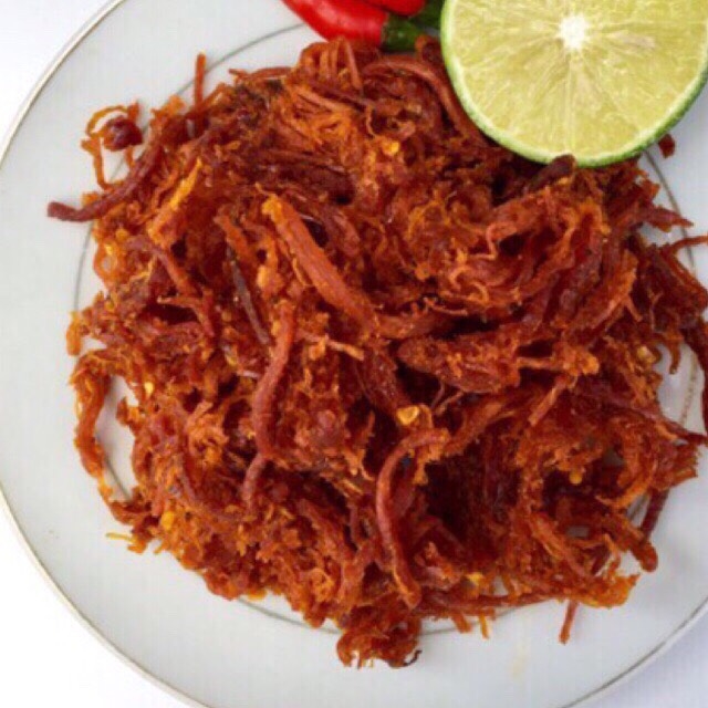 100g khô bò loại ngon (heo giả bò) - doanvat_hangduong