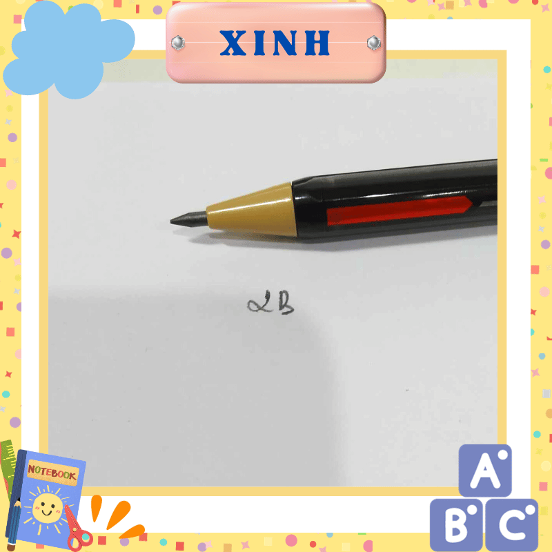 Bút chì bấm 2.0mm Thiên Long Có Kèm Hộp Ngòi