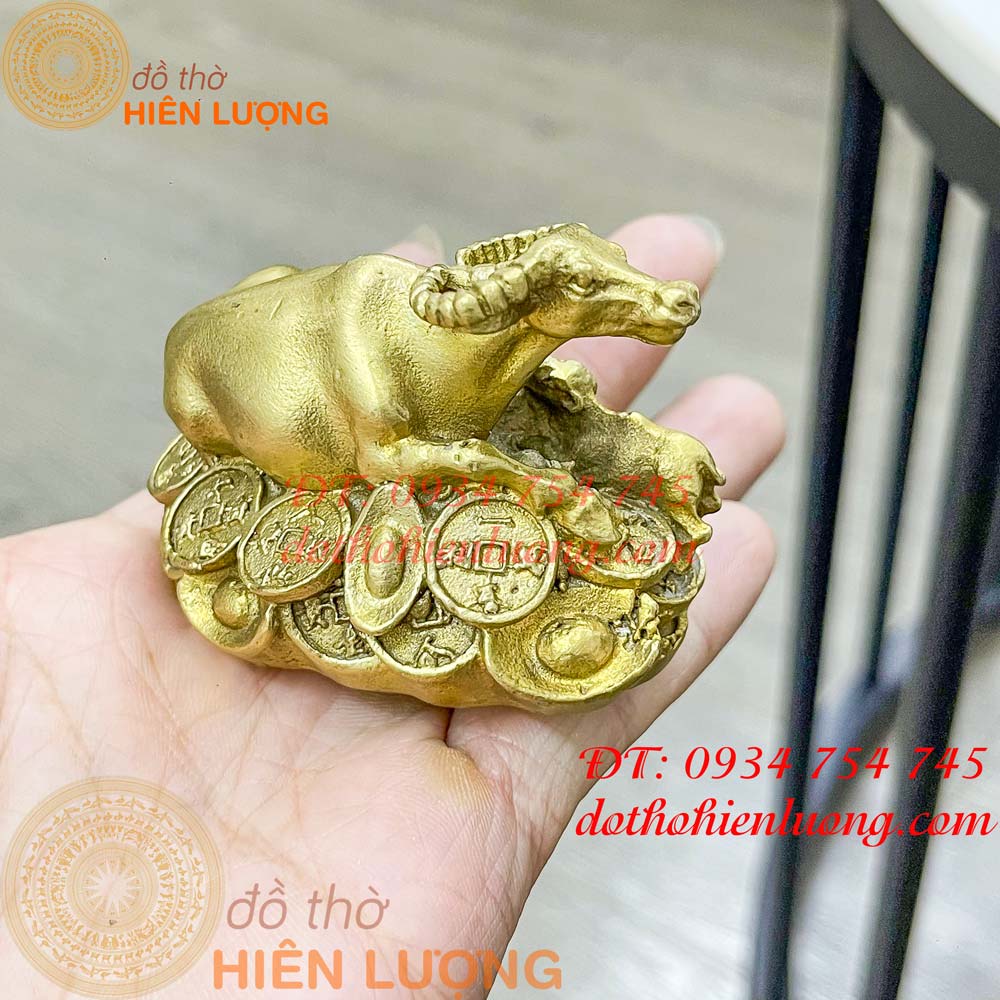 Tượng đàn trâu bằng đồng phong thủy