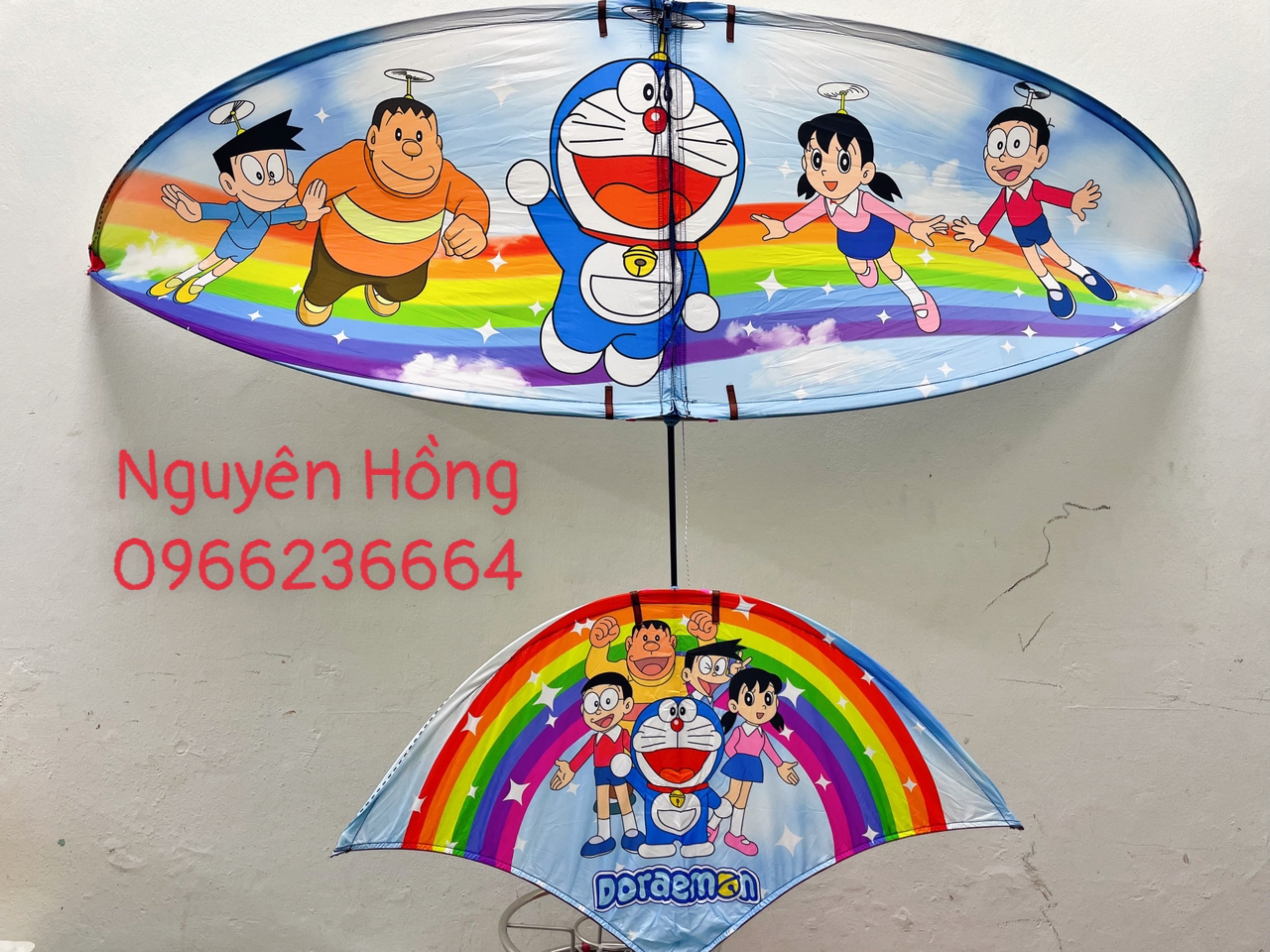 Diều lắp ghép 1m7 cacbon hàng in hình sắc nét ( bao gồm khung và áo)