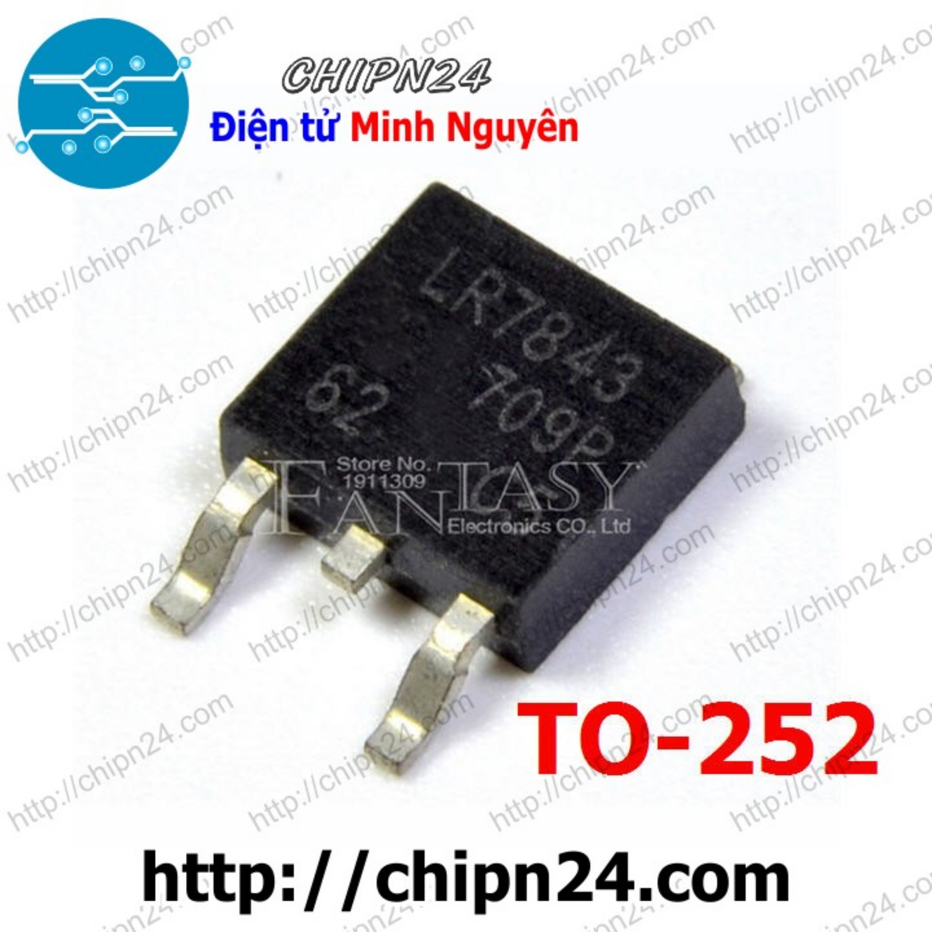 [2 con] (SOP) Mosfet Dán 13N10 TO-252 13A 100V Kênh N (SMD) (FQD13N10 FQD 13N10) - HH004739
