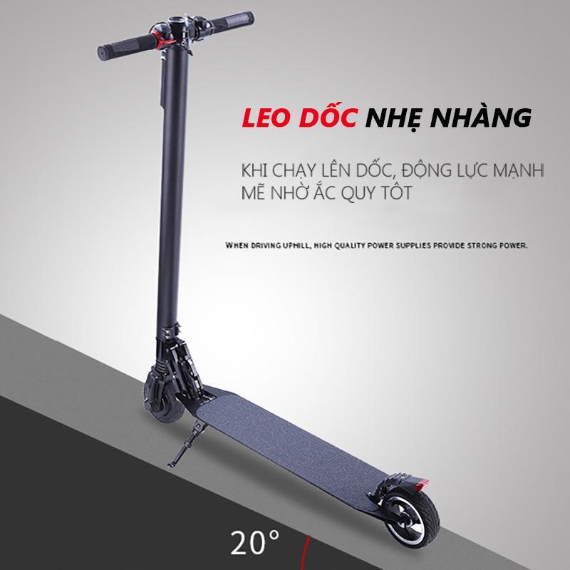 Giá bán Xe Scooter xe trượt điện mini có thể gấp thanh thiếu niên nam nữ đi làm đi học tiện lợi camry