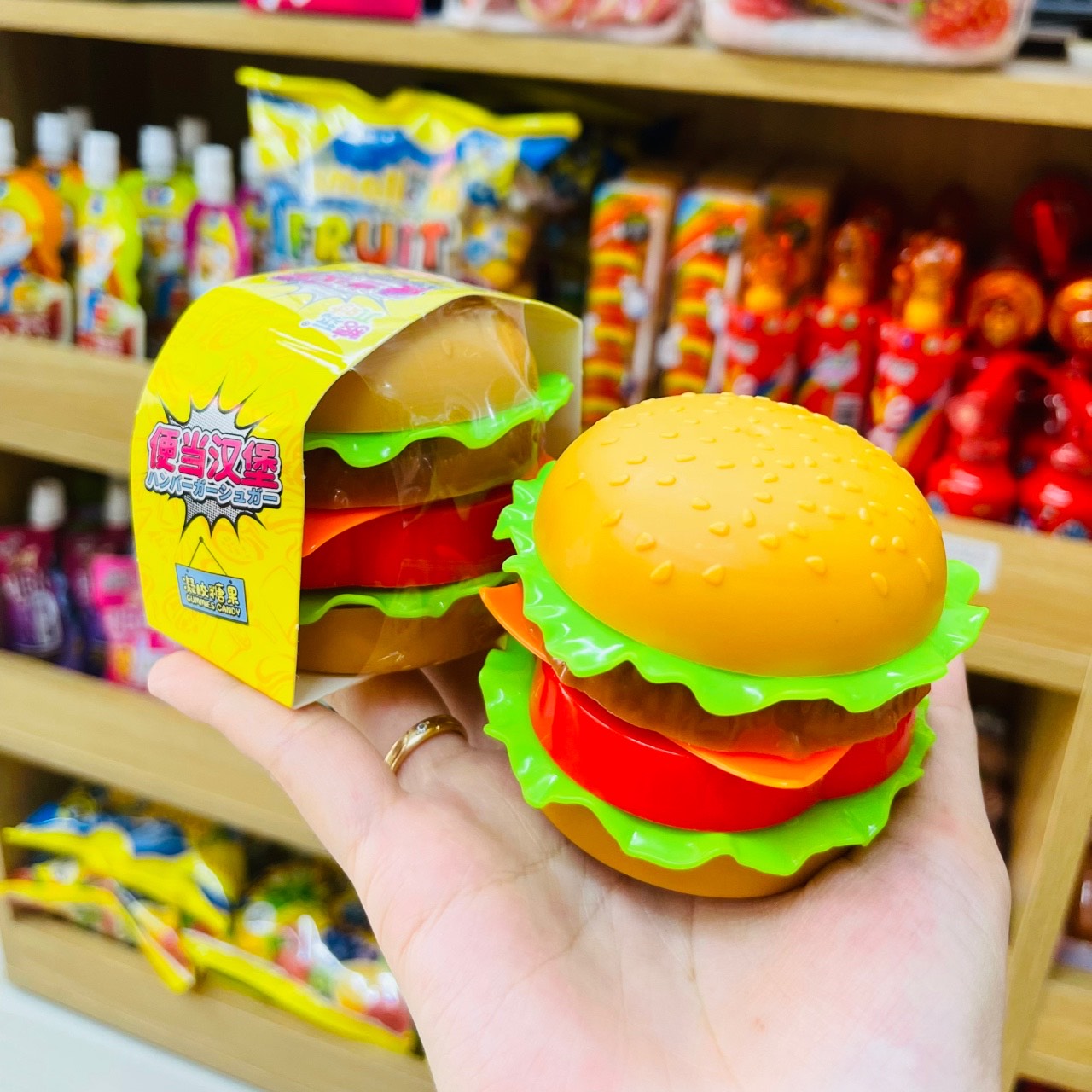 [FreeShip] [Giá hủy diệt] Kẹo Dẻo Hamburger 3 Tầng ⚡SIÊU KUTE⚡