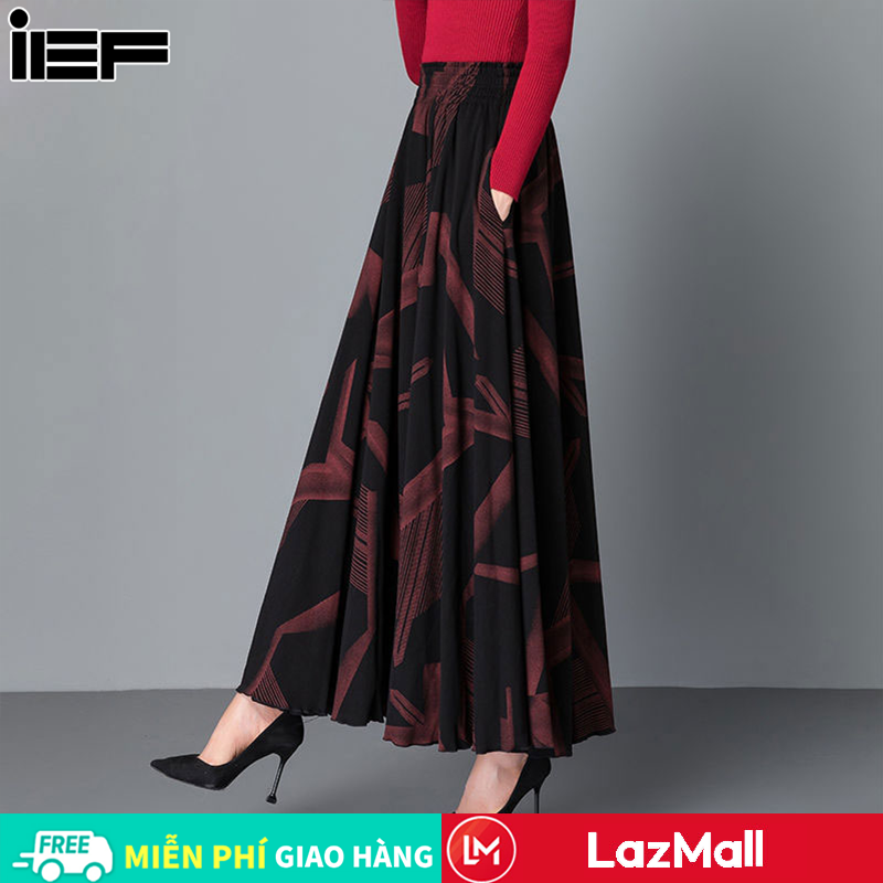 IEF Skirts For Women, Floral Skirt High Waist A-line, chiffon skirt, chiffon skirt, beautiful floral embossed skirt