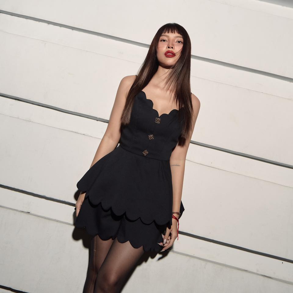 COCO SIN - Jumpsuit Đen Đính Nút