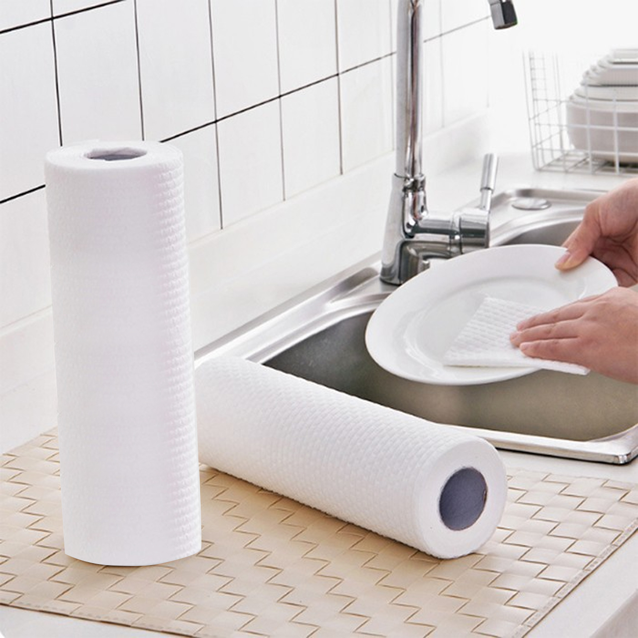 Kinkit Khăn Lau Đa Năng Siêu Thấm ( 45 tờ)