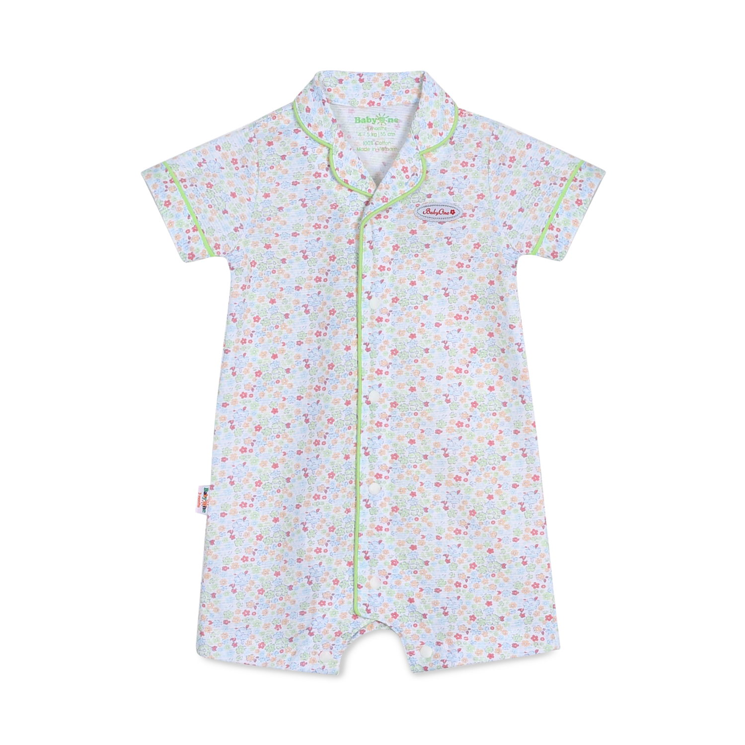 LIỀN QUẦN PYJAMAS BÉ GÁI 1342- HELLO BB (hình in ngẫu nhiên)