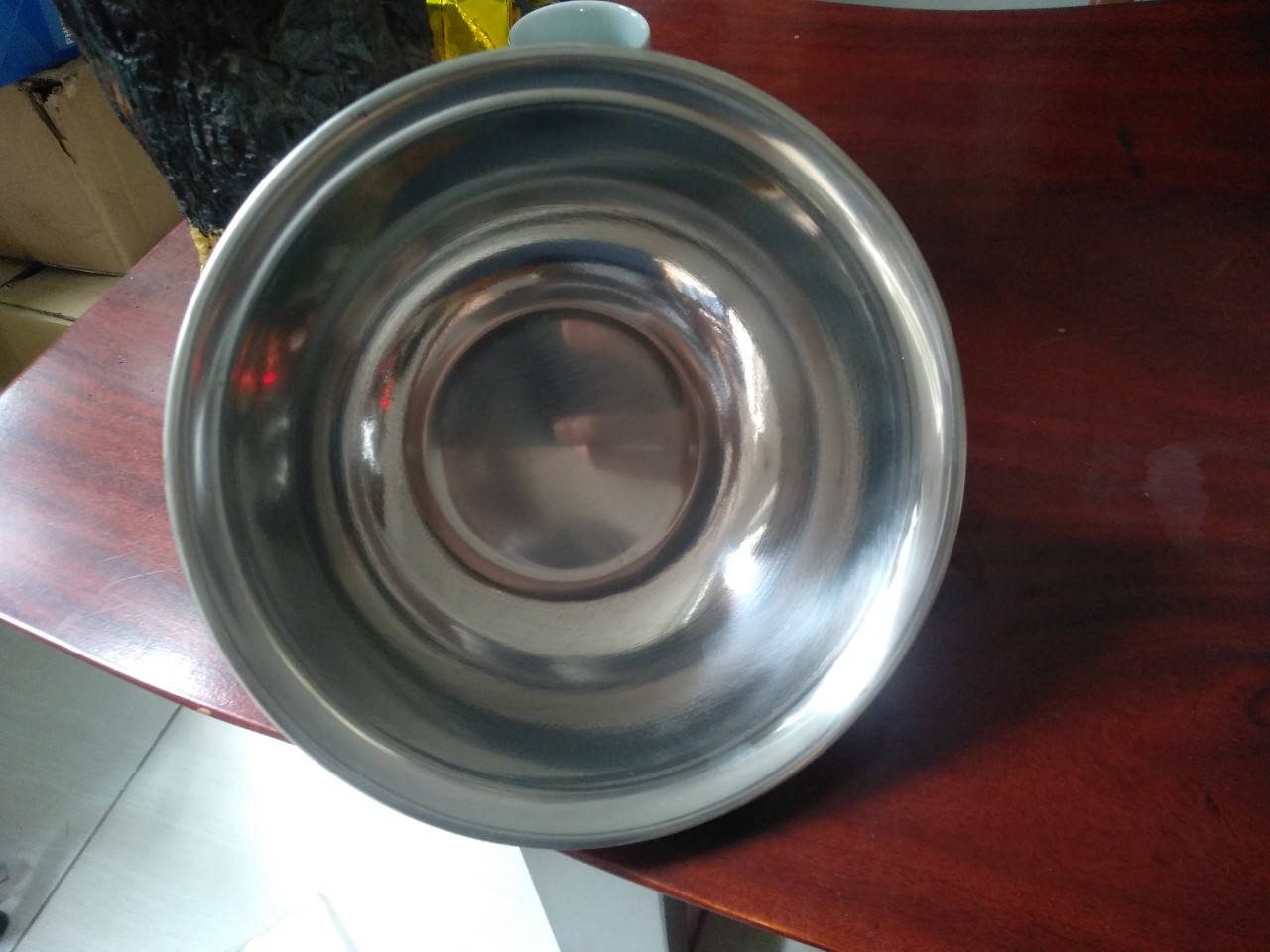 Thau inox không gỉ 12cm