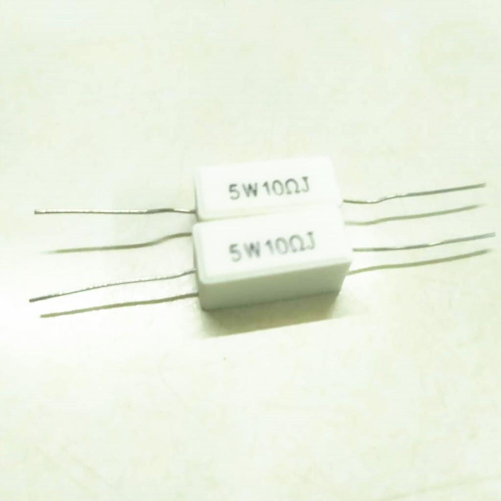 [HCM]Điện trở sứ 5W10ohm 10 cái