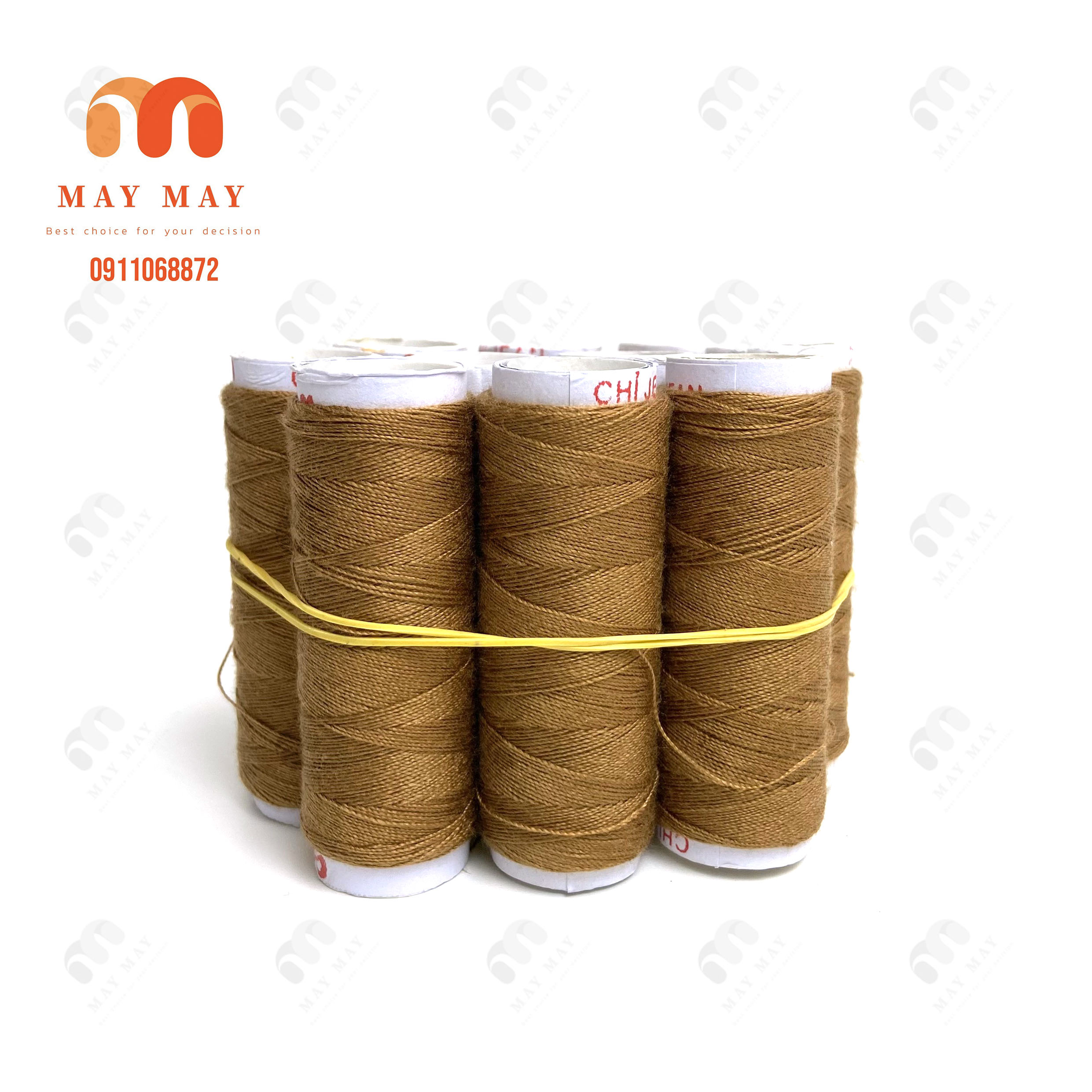 Chỉ may quần jean - Combo 10 ống chỉ jean