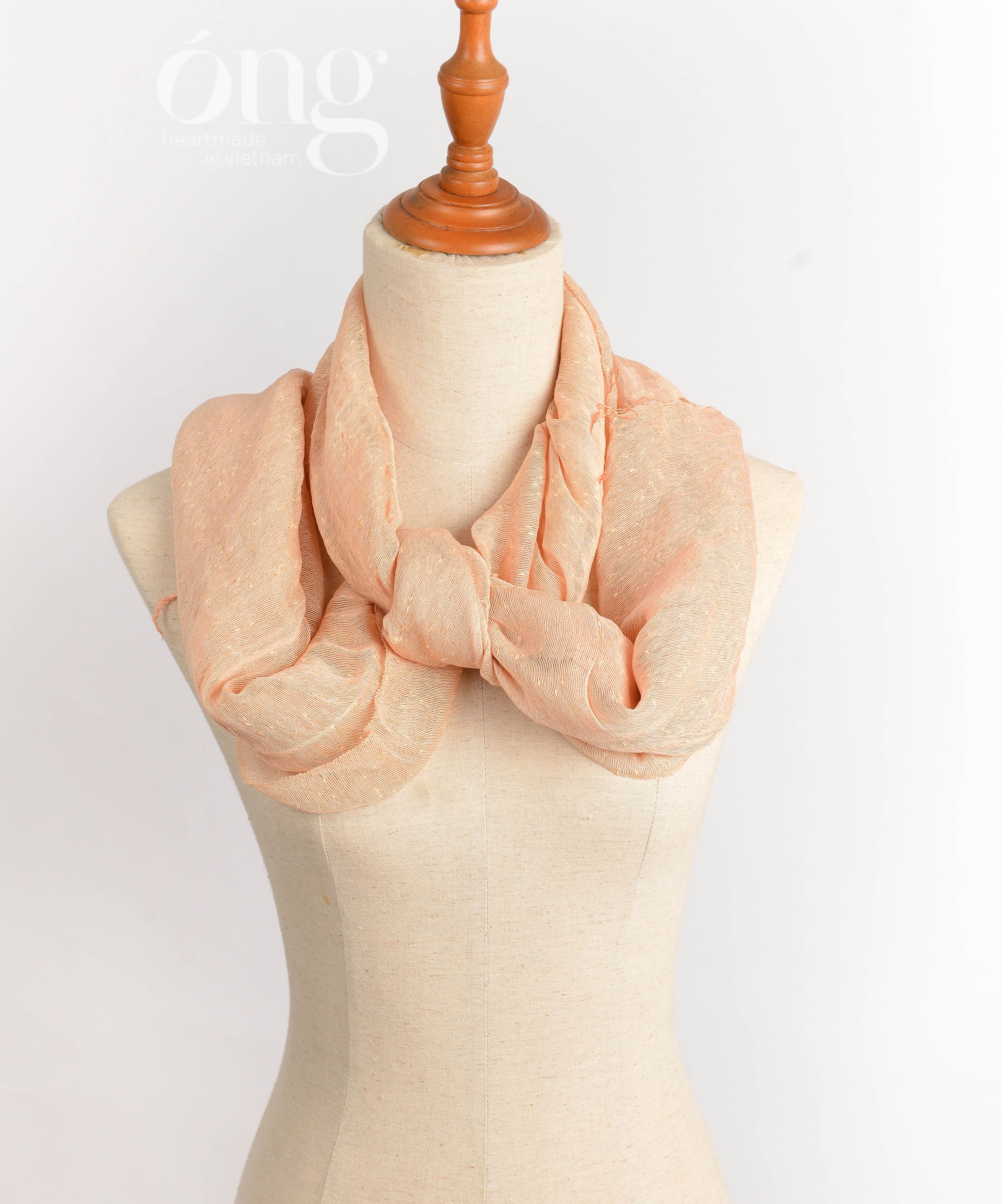 Khăn choàng cổ nữ Silk - Cotton
